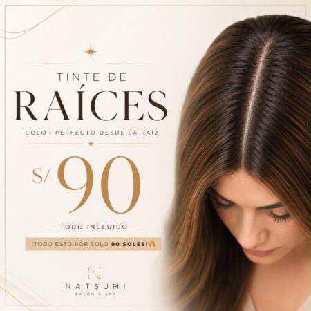 Tinte raices con amonio